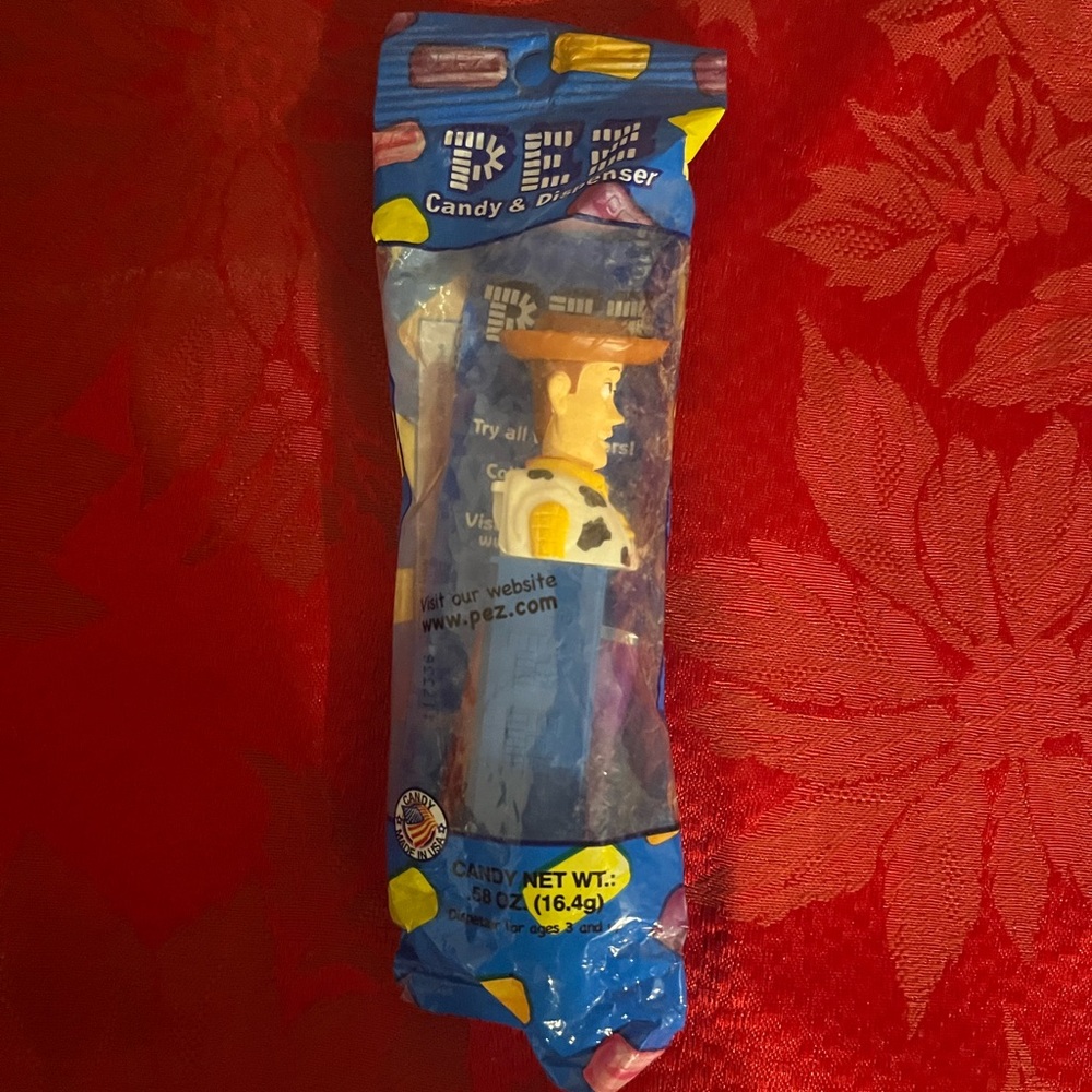 PEZ Woody Dispenser with Candy